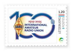 Stamp meng.post - 100 years IARU